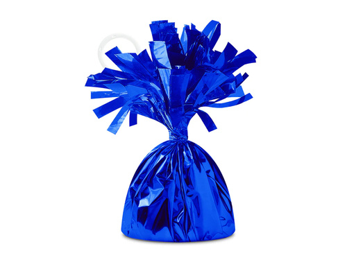 Foil balloon weight blue - 145 g - 1 pc