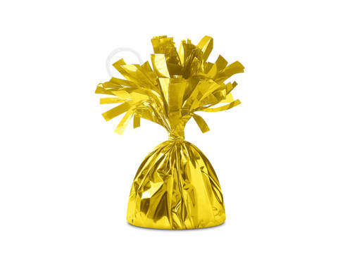 Foil balloon weight gold - 145 g - 1 pc