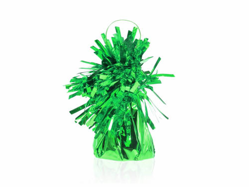 Foil balloon weight green - 145 g - 1 pc