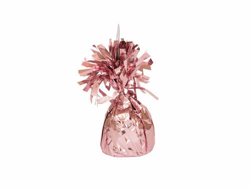 Foil balloon weight pink - 1 pc