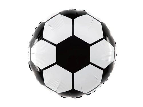 Football foil balloon - 46 cm - 1 pc