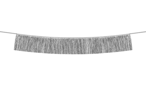 Fringe Garland Silver - 135 cm - 1 pc