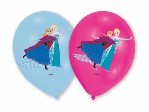 Frozen Latex Balloons - 27 cm - 6 pcs