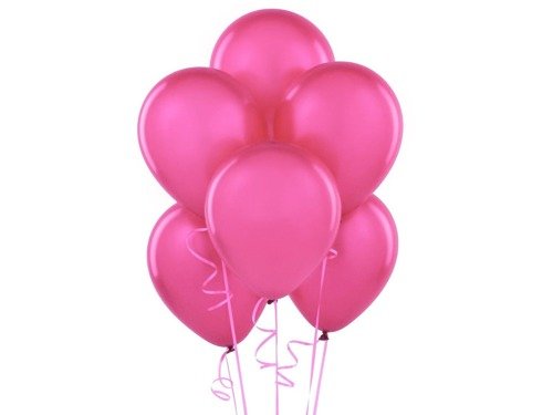 Fuchsia pastel balloons - 11'' - 100 pcs.