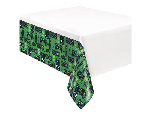 Gamer Party Birthday Tablecloth - 213 x 137 cm - 1 pc.