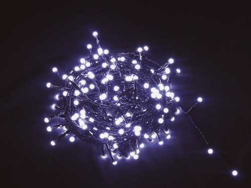 Garland LED Bubbles cold white light - 7,1 m