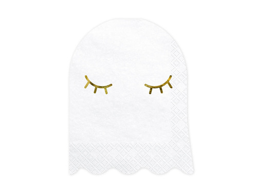 Ghost lunch napkins - 23 x 28 cm - 20 pcs