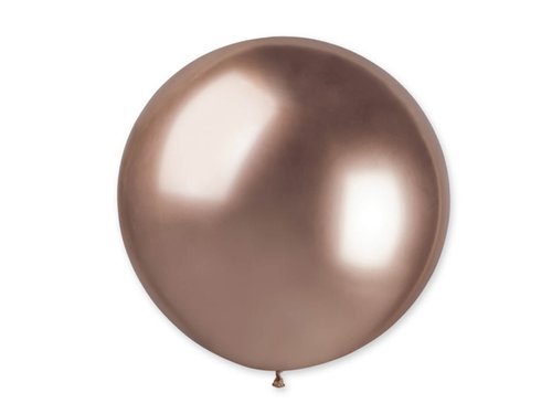 Giant Balloon 80cm diameter - glossy rose gold