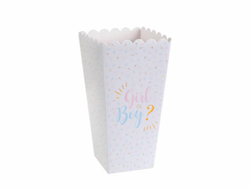 Girl or Boy? treat boxes - 8 pcs