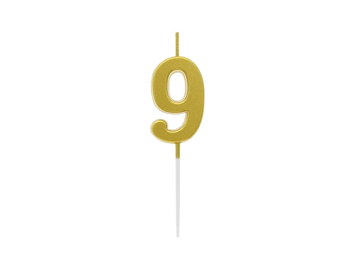 Gold Candle no 9 - 1 pc