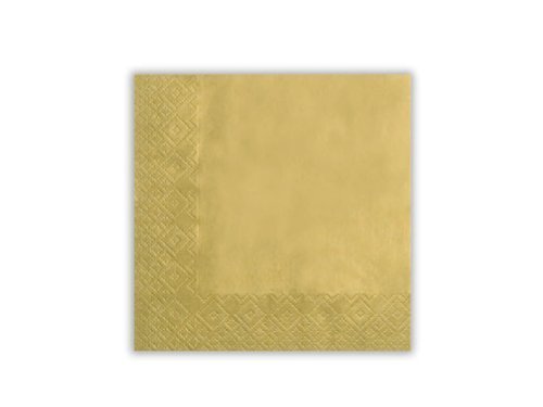 Gold Luncheon Napkins - 33 cm - 20 pcs