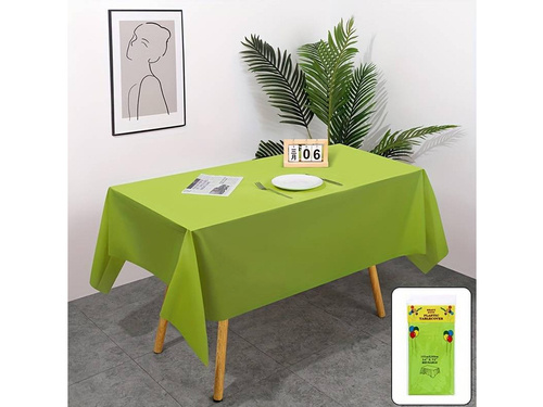 Green Tablecover - 137 x 274 cm - 1 pc