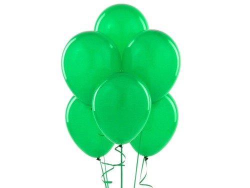 Green pastel balloons - 11'' - 100 pcs.