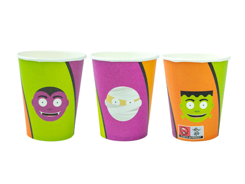 Halloween Cups - 250 ml - 6 pcs