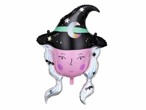 Halloween Hat Foil Balloon - 86,5 cm - 1 pc