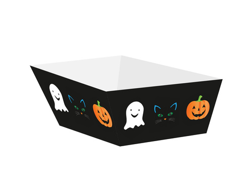 Halloween decorative boxes for chips, crisps - 4 pcs