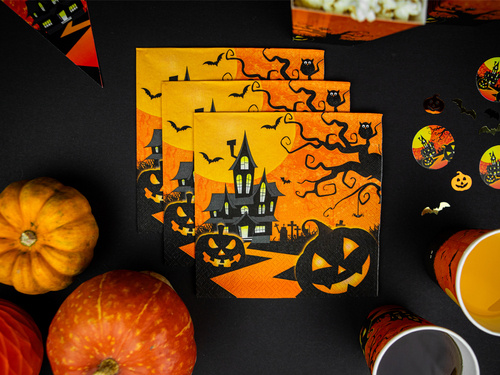 Halloween lunch napkins - 33 cm - 20 pcs