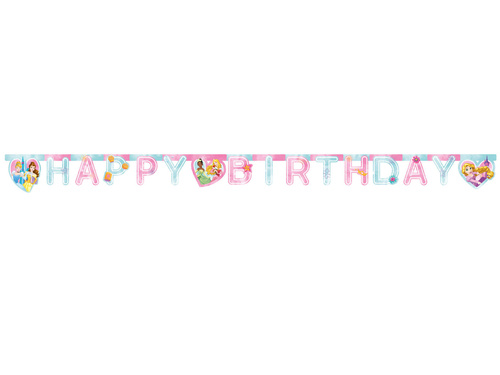 Happy Birthday banner Princess - 1 pc