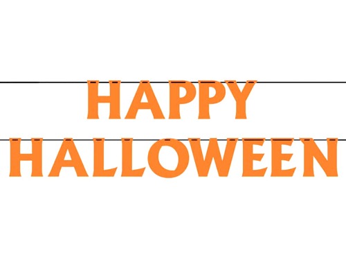 Happy Halloween Large Banner - 500 cm - 1 pc