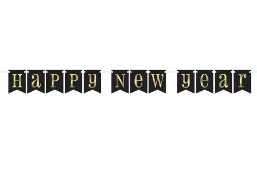 Happy New Year Baner - 213 cm