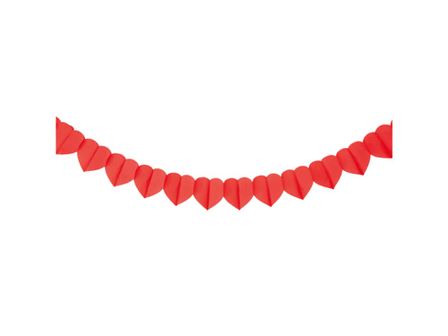 Heart garland - 200 cm - 1 pc