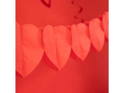 Heart garland - 200 cm - 1 pc