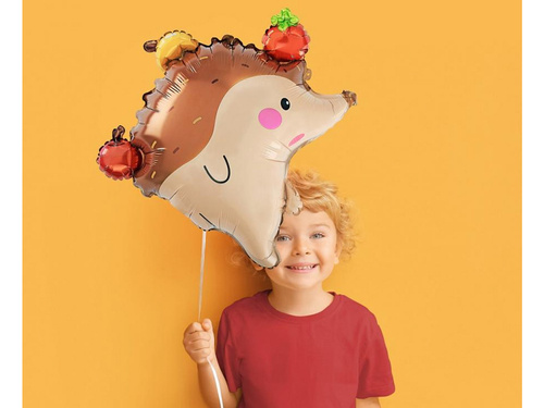 Hedgehog foil balloon - 40 x 45 cm - 1 pc