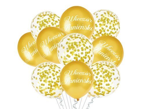 Hen balloons - 12" - 10 pcs