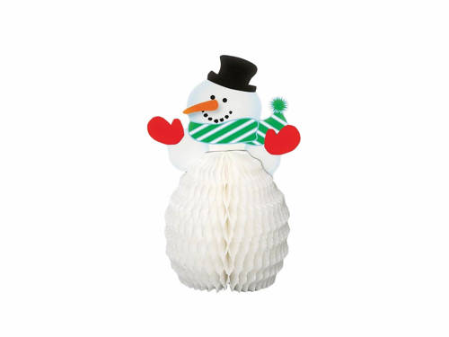 Holiday Snowman Centerpiece - 1 pcs.