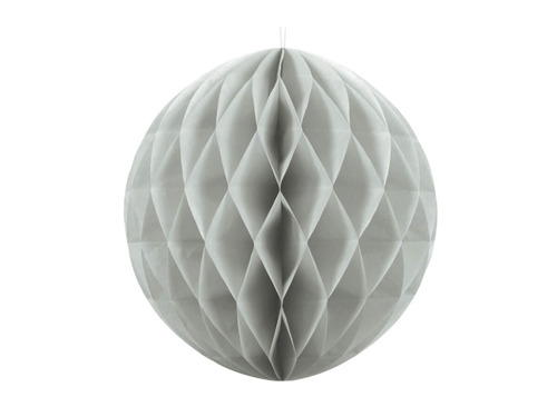 Honeycomb Ball grey - 40 cm - 1 pc