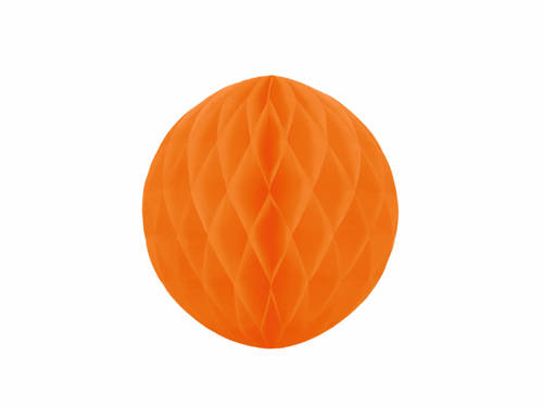 Honeycomb Ball orange - 10 cm - 1 pc