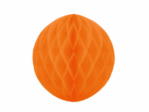 Honeycomb Ball orange - 20 cm - 1 pc