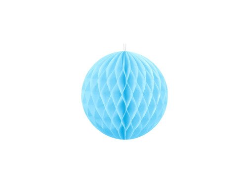 Honeycomb Ball sky-blue - 10 cm - 1 pc