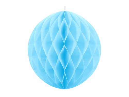 Honeycomb Ball sky-blue - 40 cm - 1 pc