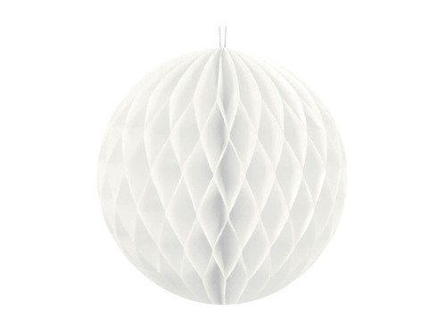 Honeycomb Ball white - 40 cm - 1 pc