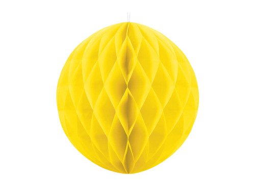 Honeycomb Ball yellow - 40 cm - 1 pc