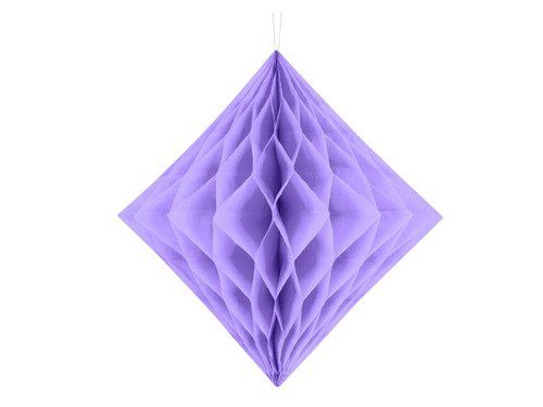 Honeycomb Diamond lilac - 30 cm - 1 pc