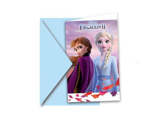 Invitation card & envelope Frozen 2