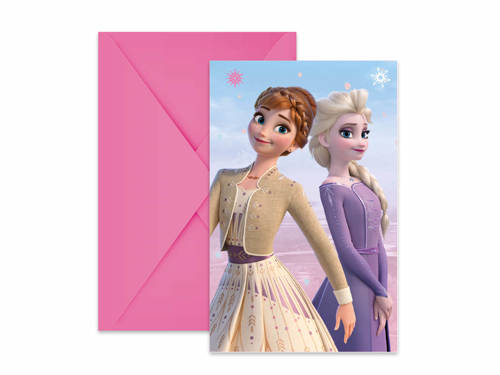 Invitation card & envelope Frozen 2