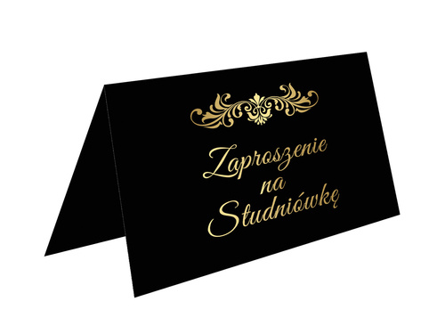 Invitation card & envelope Prom - 1 pc