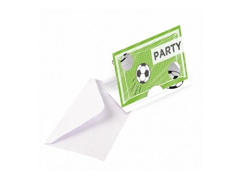 Kicker Party Invitation Cards - 8 pc