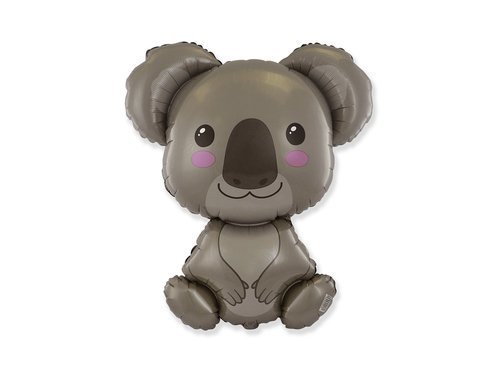 Koala Foil Balloon - 30 x 26 cm- 1 pc