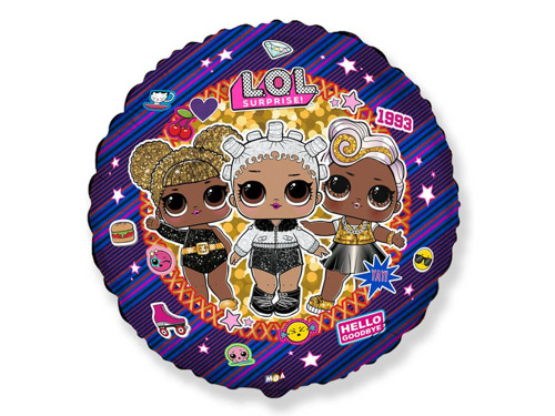 LOL Surprise Foil Balloon - 46 cm - 1 pc