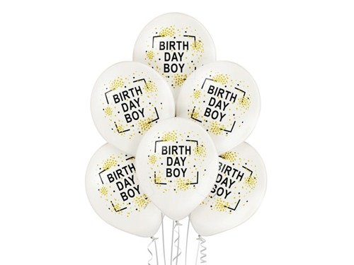 Latex Balloons - 12" - 6 pcs