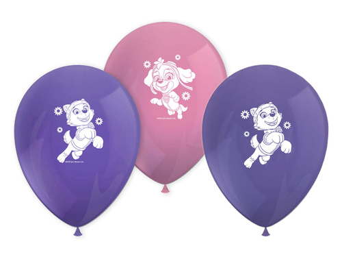 Latex Balloons Paw Patrol - 8 pcs