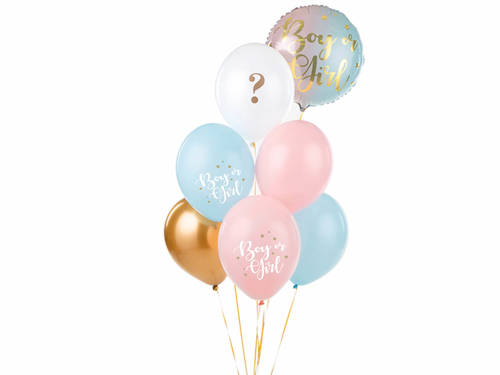 Latex Balloons for baby shower - 30 cm - 6 pcs