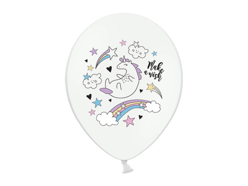 Latex ballons Unicorn - 30 cm - 50 pcs