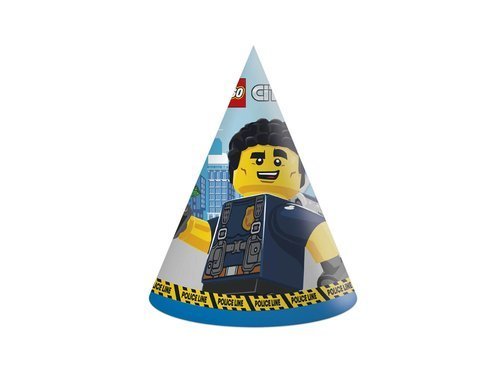 Lego City Hats - 6 pcs