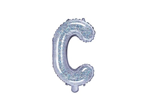 Letter "C"  Foil Balloon - 35 cm - 1 pc