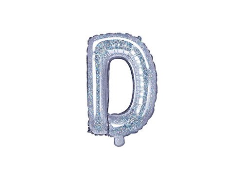 Letter "D"  Foil Balloon - 35 cm - 1 pc